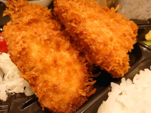 アジフライ弁当