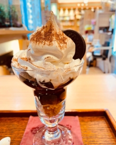 コーヒーゼリーパフェ